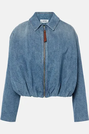 Loewe Chaqueta en denim drapeada