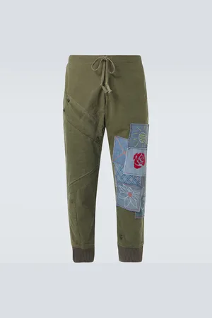 GREG LAUREN Pantalones deportivos de algodón