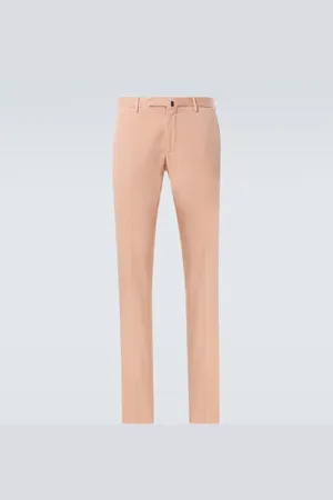 SLOWEAR Pantalones slim de algodón