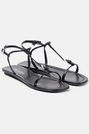 Prada Sandalias de piel