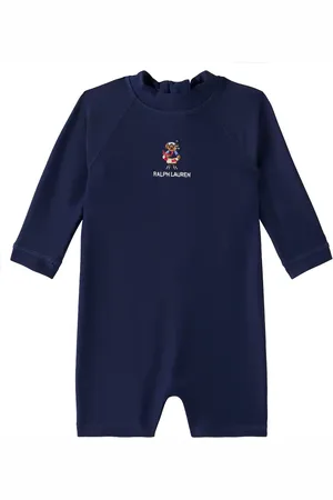Ralph Lauren Bebé - bañador Polo Bear bordado