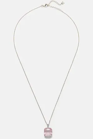 Mateo Collar de oro de 14 ct con topacio y diamantes