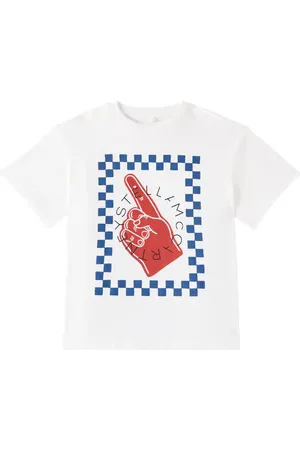 Stella McCartney Camiseta de jersey de algodón estampada
