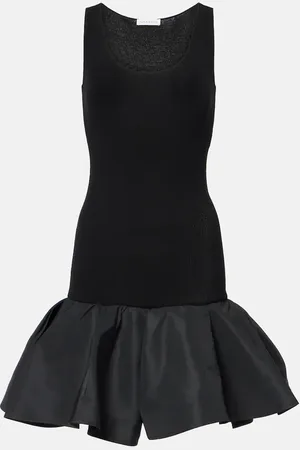 Nina Ricci Vestido midi en mezcla de algodón