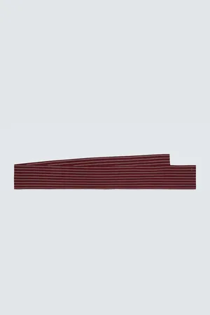Saint Laurent Corbata a rayas