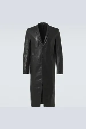 Rick Owens Abrigo de piel