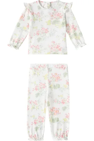 Tartine Et Chocolat Bebé - pijama de algodón floral