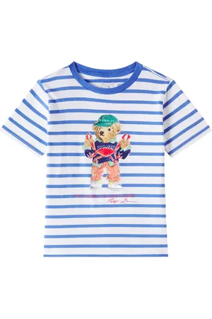 Ralph Lauren Camiseta Polo Bear en jersey de algodón