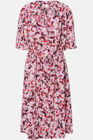 DRIES VAN NOTEN Vestido midi estampado