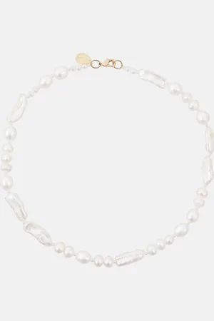 Simone Rocha Collar Legato de perlas y perlas sintéticas
