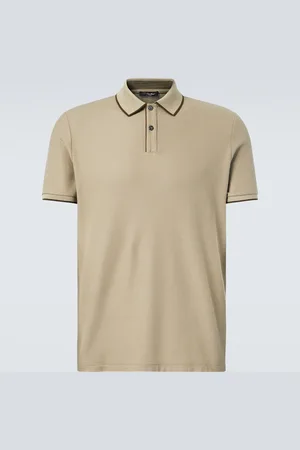 Loro Piana Polo Brentwood en piqué de mezcla de algodón