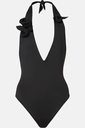 COPERNI Bañador con aplique floral