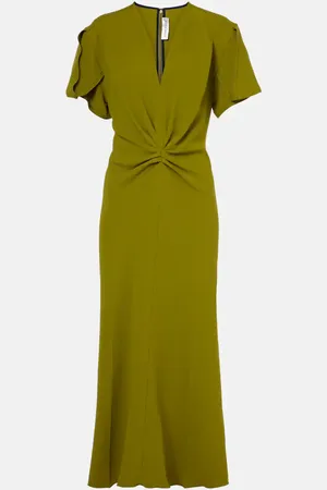 Victoria Beckham Vestido midi drapeado