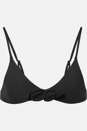 COPERNI Top de bikini con aplique floral