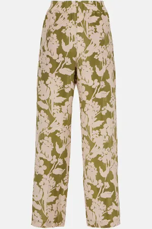 Victoria Beckham Pantalones de pijama de seda