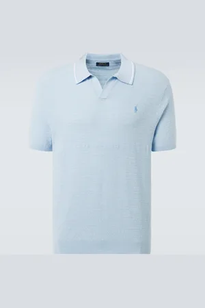 Ralph Lauren Polo de algodón y lino