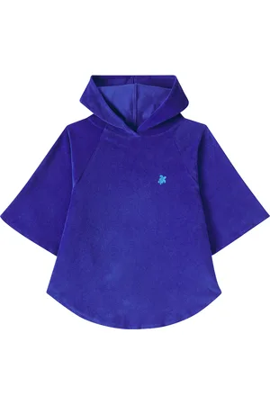 Vilebrequin Poncho de baño Gizzy en rizo de algodón