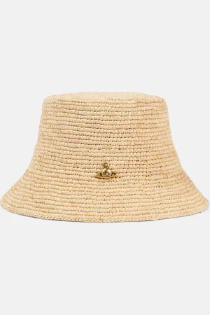 Vivienne Westwood Sombrero de pescador Orb de rafia
