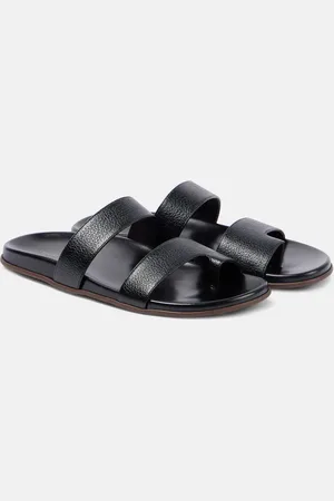 The Row Sandalias Hugh de piel