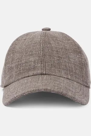 The Row Gorra Caspian de seda, lino y lana