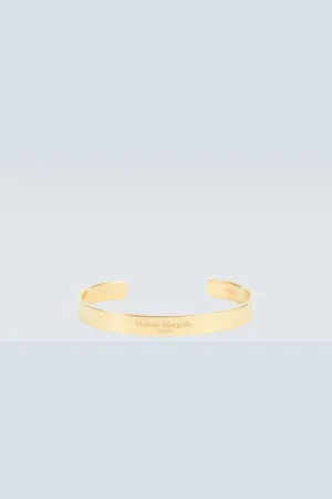 Maison Margiela Pulsera con logo grabado
