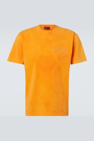 Gucci Camiseta de jersey de algodón con logo