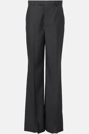 Gucci Pantalones rectos de lana
