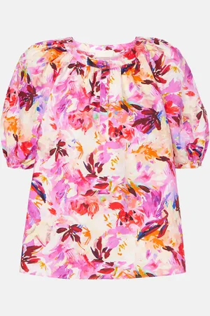 ULLA JOHNSON Blusa Vienne de algodón floral