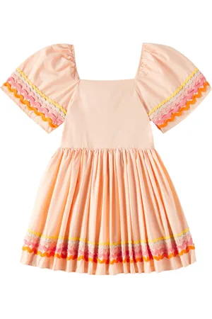 Molo Vestido Clotilde de algodón fruncido