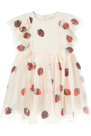 Konges Sløjd Konges Sløjd Vestido Yvonne de tul con lentejuelas