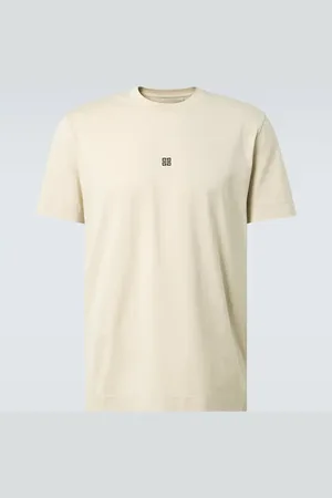 Givenchy Camiseta 4G en jersey de algodón
