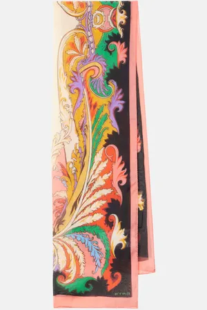 Etro Pañuelo de seda paisley