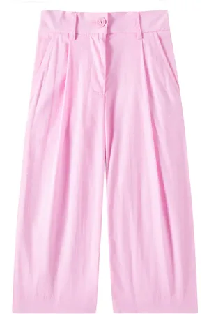 MONNALISA Pantalones de popelín de algodón