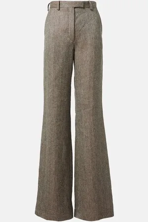 Loro Piana Pantalones anchos Korbin de lino