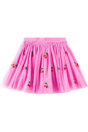 Stella McCartney Falda con bordado floral