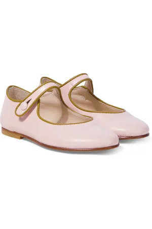 BONPOINT Bailarinas Mary Jane Ella de piel