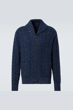 Ralph Lauren Cárdigan trenzado de algodón