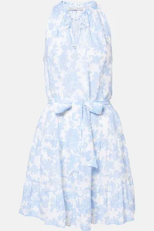 Heidi Klein Vestido corto paisley a capas