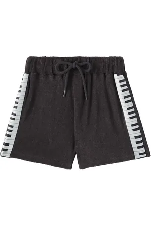 Mini Rodini Shorts Piano en felpa de algodón