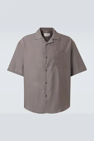 Ami Camisa en gabardina de algodón