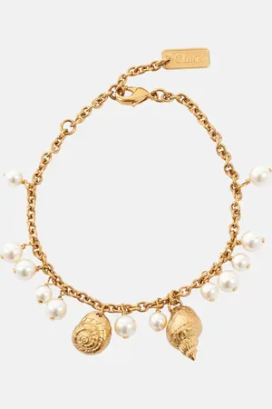 Chloé Chloé Pulsera con colgantes y perlas sintéticas