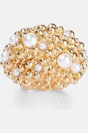 Chloé Chloé Anillo Chloé Shells con perlas sintéticas