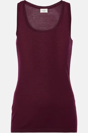 Saint Laurent Tank top de lana