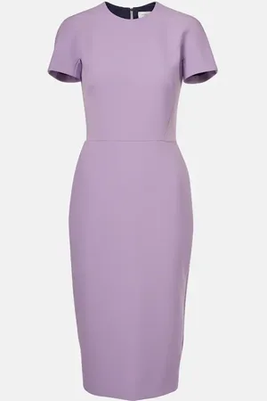 Victoria Beckham Vestido midi de jersey