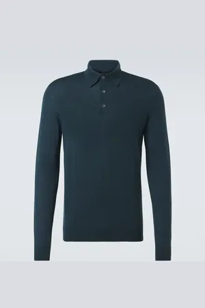 Ermenegildo Zegna Polo de seda y cachemir