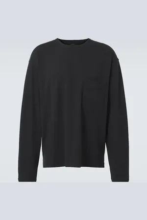 LEMAIRE Camiseta en jersey de algodón y lino