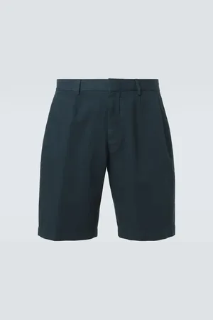 Ermenegildo Zegna Shorts de algodón y lino