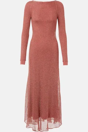 Alaïa Alaïa Vestido largo transparente