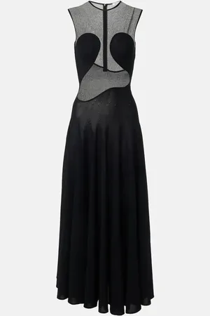 Alaïa Alaïa Vestido largo con paneles