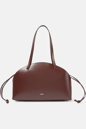 Jil Sander Bolso al hombro Curve Medium de piel